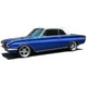 Headliner for 1961 Buick Skylark Hardtop 2-Door Vinyl Front 2 pieces