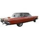 Headliner for 1966 Plymouth Fury Hardtop 4-Door Vinyl Front Rear 1 piece