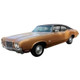 Headliner for 1970-1972 Oldsmobile Cutlass 442 Hardtop 2-DR Front 1 piece