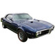 Headliner for 1967-69 Pontiac Firebird Hardtop 2DR Vinyl 1 pc Perforated
