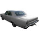 Headliner for 1969 Plymouth Satellite 4 Door Sedan Perforated Vinyl