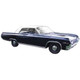 Headliner for 1962-1964 Oldsmobile 88 Hardtop 2-DR Vinyl Front Rear 2 pcs