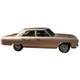 Headliner for 1965 Chevrolet Chevelle Sedan 4-Door Vinyl Front Rear 2 pcs