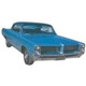 Headliner for 1965-1966 Pontiac Catalina 2+2 Hardtop 2-DR Vinyl Front Rear