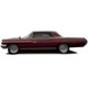 Headliner for 1962 Pontiac Grand Prix Hardtop 2-DR Vinyl Front Rear 2 pcs