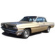 Headliner for 1961 Pontiac Catalina Sedan 2-Door Vinyl Front Rear 2 pieces