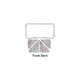 1967-68 Cougar Under Trunk Cover Smooth AcoustiHood Kit