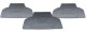 Trunk Floor Mat Cover for 1971-1977 Chevrolet Vega, Rubber w/G-202 Kammback