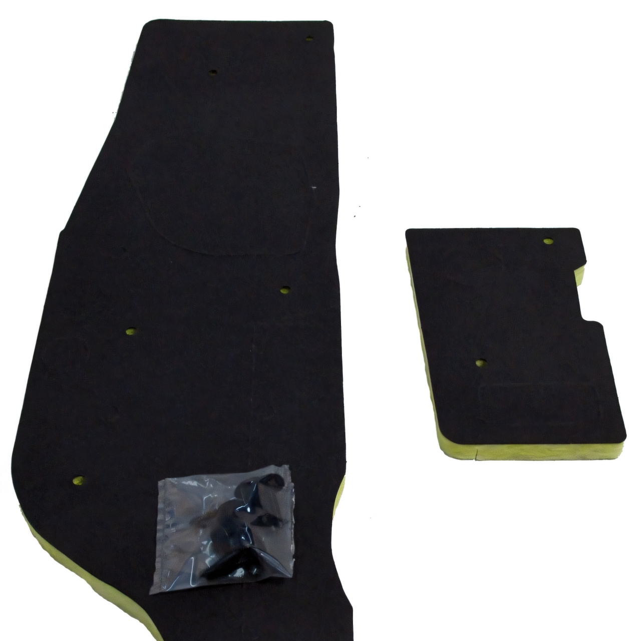 Firewall Sound Deadener Insulation Pad for 70-74 Plymouth Cuda Front Grey w/o AC