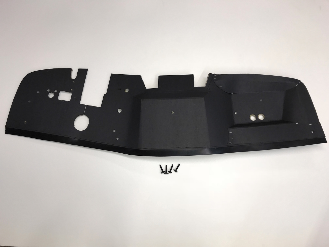 Firewall Sound Deadener Insulation Pad for 1965-66 Ford Truck 2-Door Front Grey