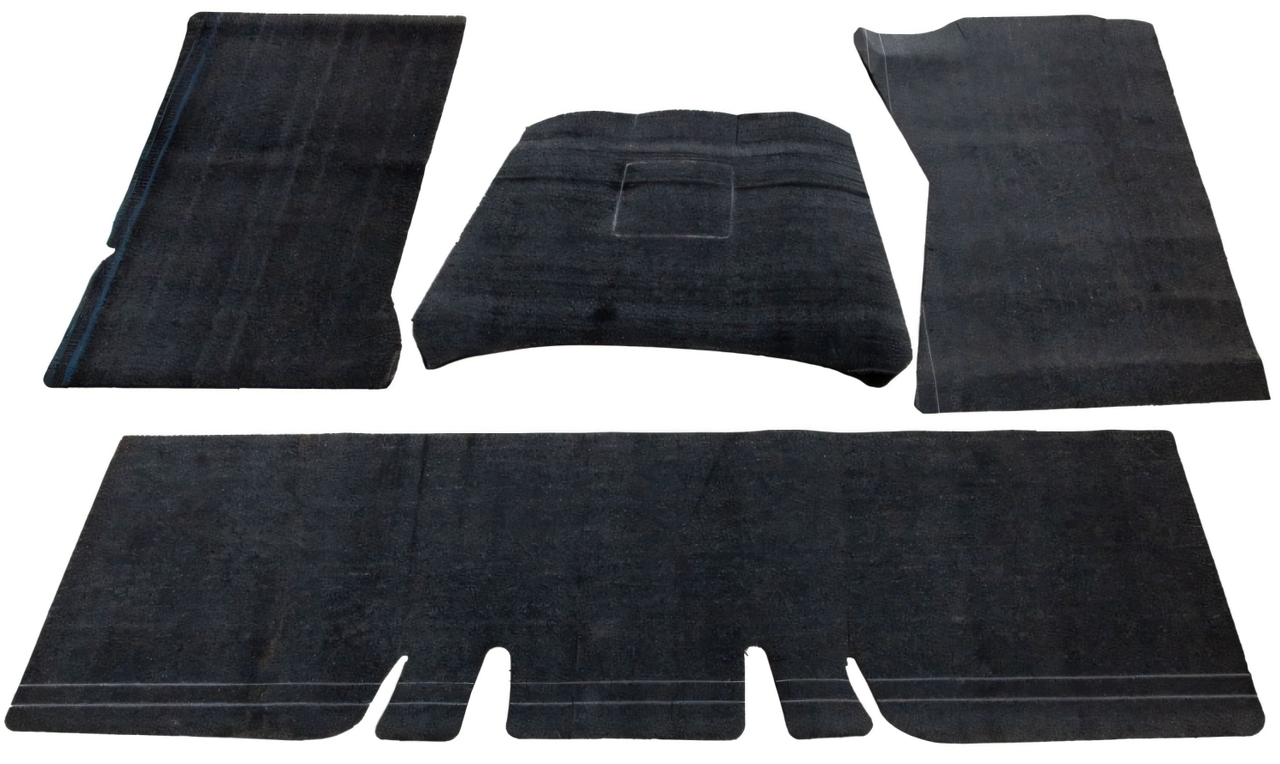 Sound Deadener 4Pc for 1965-73 Ford Mustang 2 Door Convertible Tar Mat