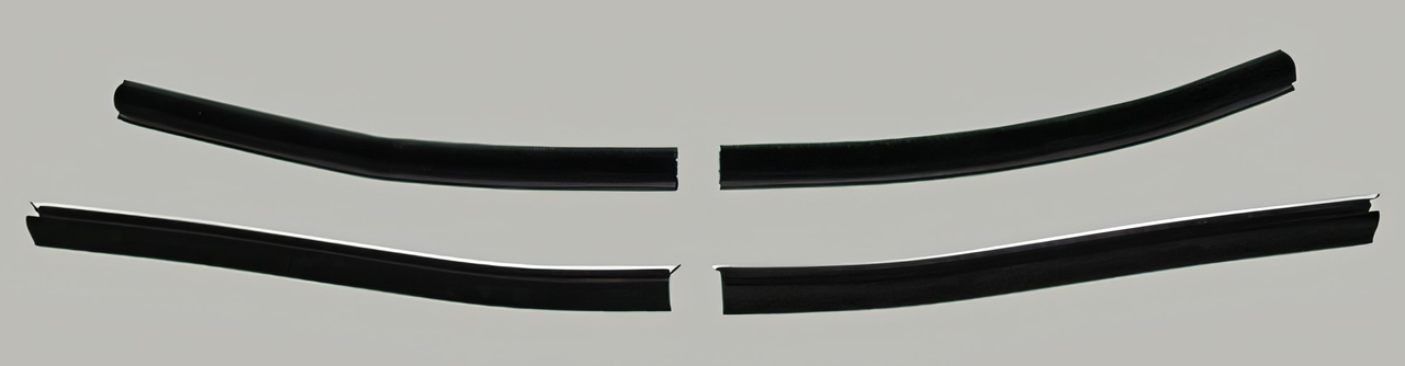 Window Sweeps Felt Kit for Mercury Monterey 1963 Convertible - Outer Weatherstrip Set of 4 Pieces