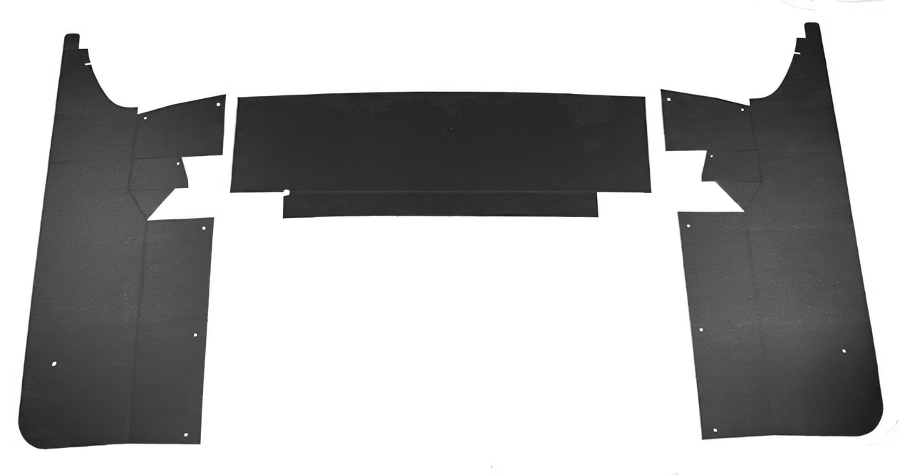 Trunk Side Panel Board for 1962 Ford Galaxie Rear Unpainted 3 pieces