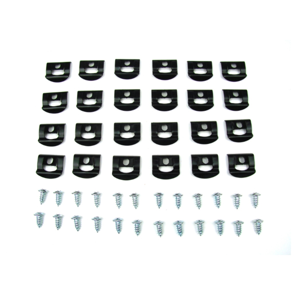 Rear Window Reveal Molding Clip for 440 Belvedere Satellite 64-65 2Dr 23pc