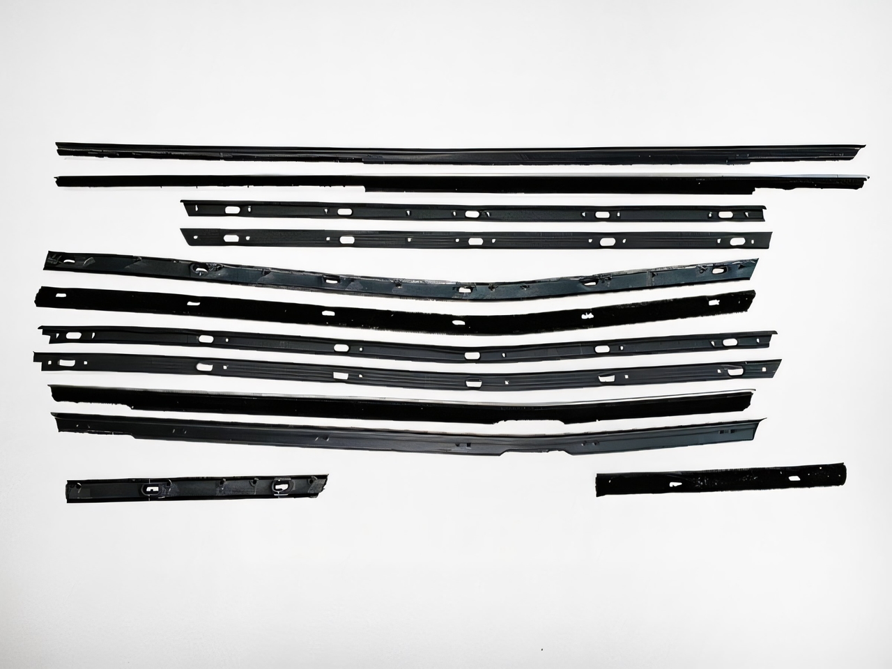 Window Sweeps Felt Kit Weatherstrip for 1968-1969 Lincoln Continental Sedan