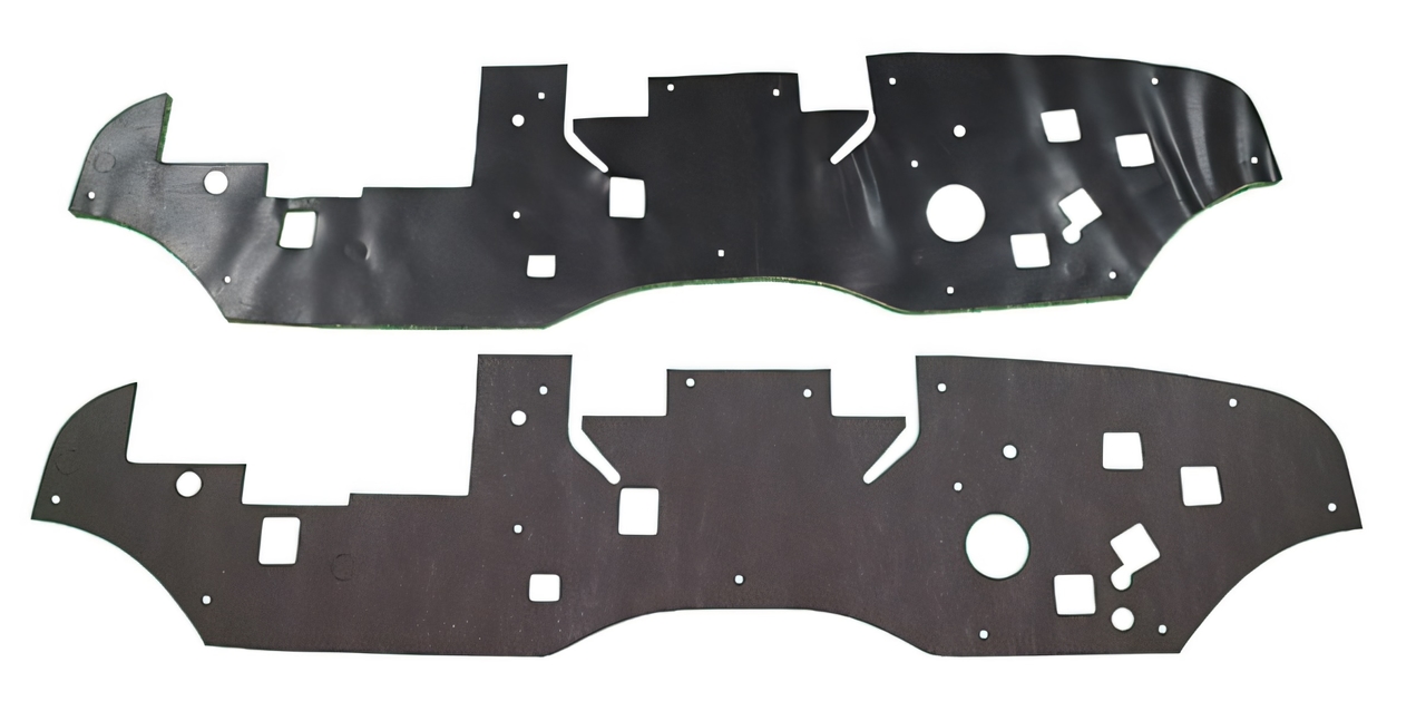 Firewall Sound Deadener Insulation Pad for 1961-64 Ford Truck 2-Door Front Grey