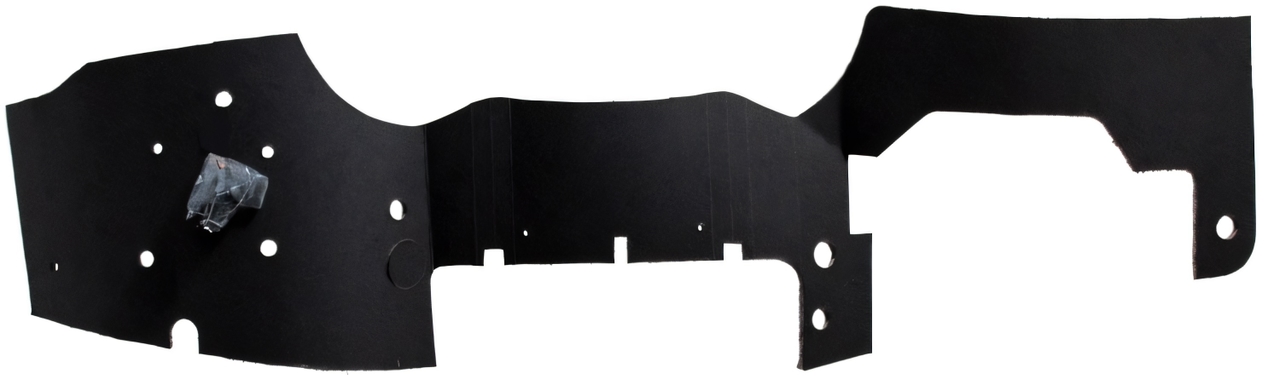 Firewall Insulation Pad for 1961-68 International PickUp Cardboard/Jute Black