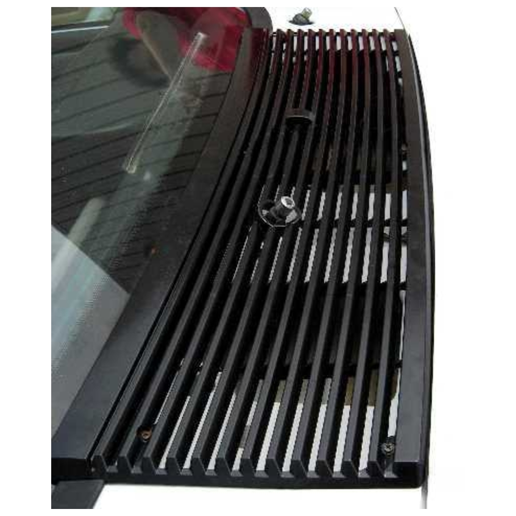 Cowl Grill Front for 1983-1993 Ford Mustang Vent Grille, Black