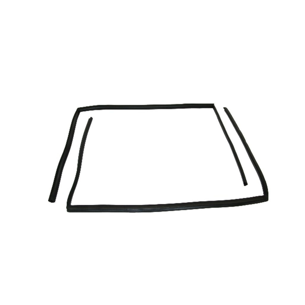 Weatherstrip Seal Upper for Ford Bronco, 1966-1977, Molded Ends, EPDM Rubber, Easy Installation, Quieter Ride, Long Lifespan