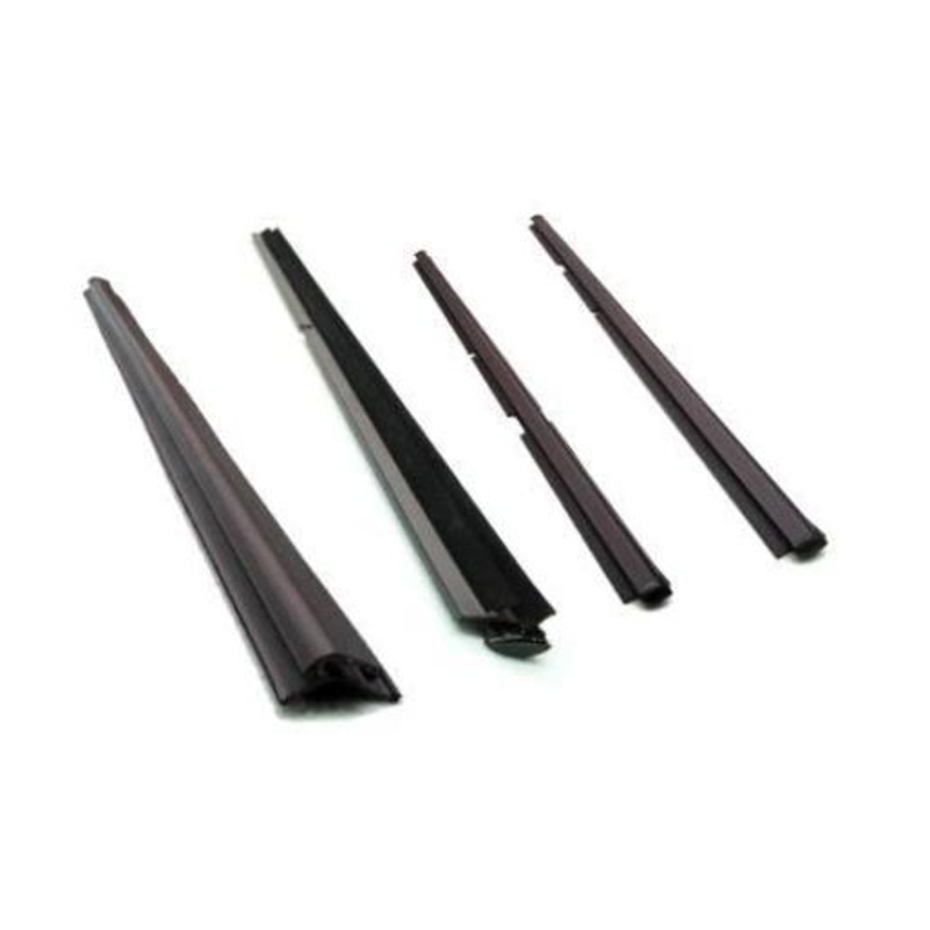 Window Sweeps Felt Kit Belt Line Weatherstrip for 1999-2004 Jeep Grand Cherokee - Front, Rear, LH, RH - 4 Pieces - USA Made