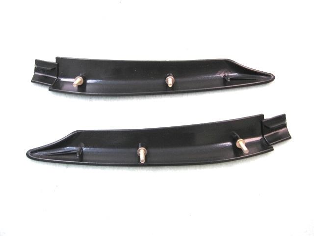 Front Window Sweeps Belt Molding Extensions for 1988-1993 Ford Mustang Convertible - Set of 2 Pieces