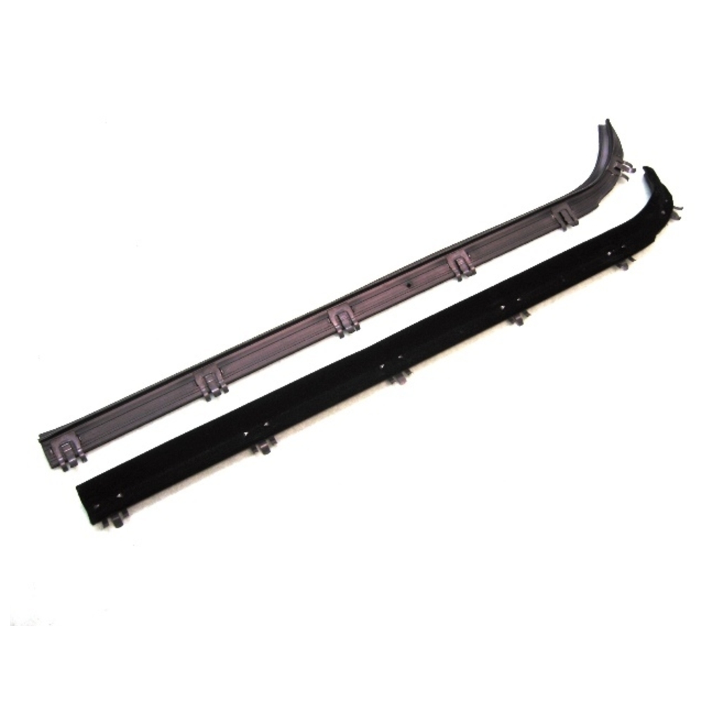 Window Sweeps Felt Kit Belt Line Weatherstrip for Ford Econoline Van - Left, Right Area Coverage - OEM Quality Replication