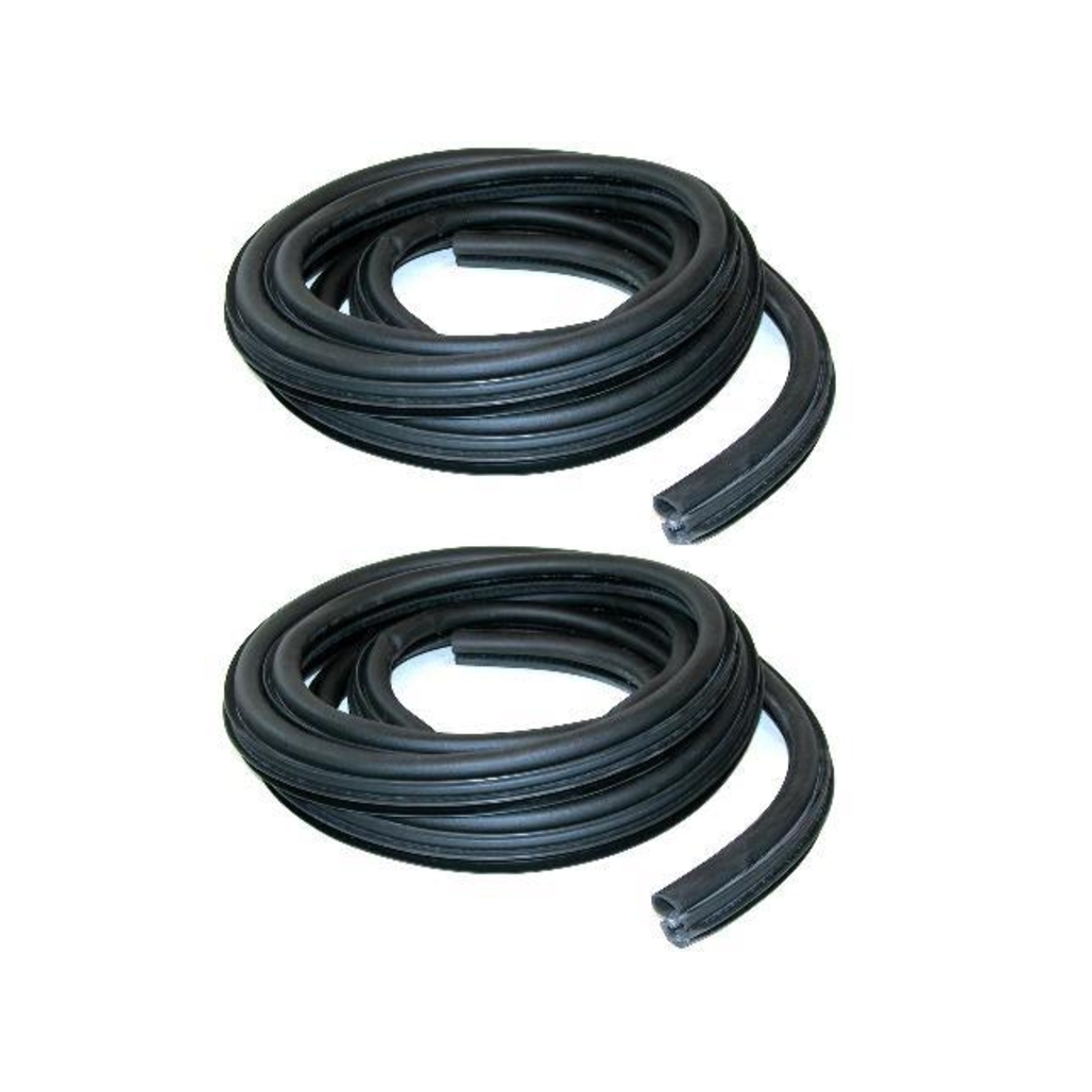 Weatherstrip Seal Kit for Dodge Vehicles, Fits Multiple Models, EPDM Rubber, Easy Installation, Quieter Ride, Long Lifespan