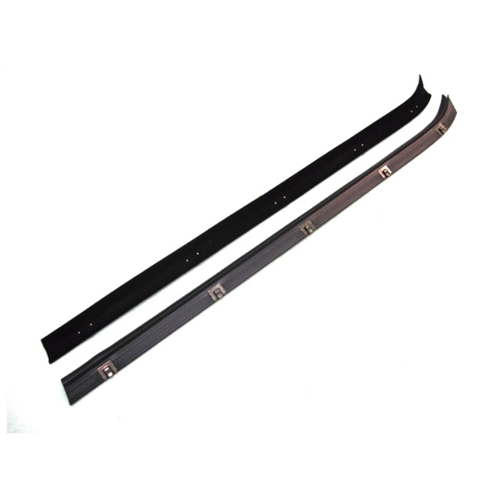 Window Sweeps Felt Kit Belt Line Weatherstrip for 1973-1991 Chevrolet C10, Blazer, Suburban - Left & Right Area Coverage