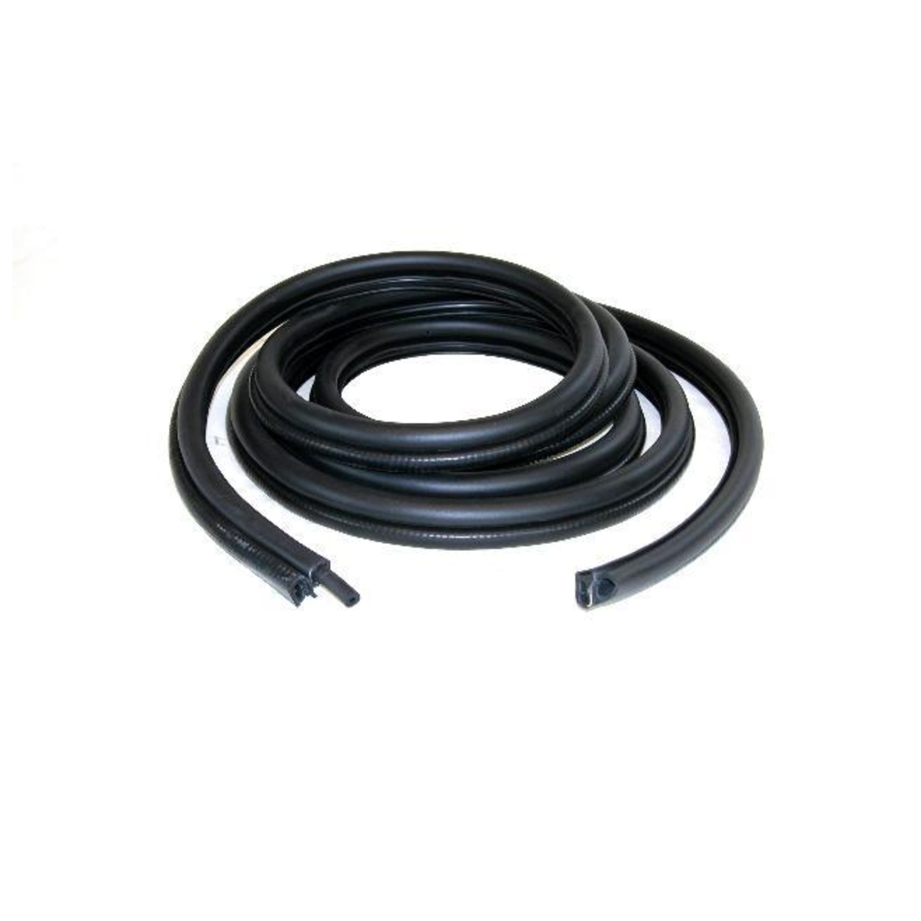 Weatherstrip Seal Kit for 1984-1996 Jeep Vehicles, EPDM Rubber, Easy Installation, Quieter Ride, Long-lasting Performance