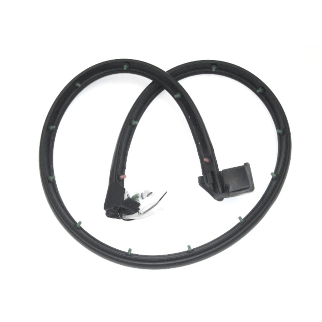 Custom-fit Door Rubber Weatherstrip Seal for Jeep Wrangler Door. Easy Installation, Quieter Ride, Long-lasting