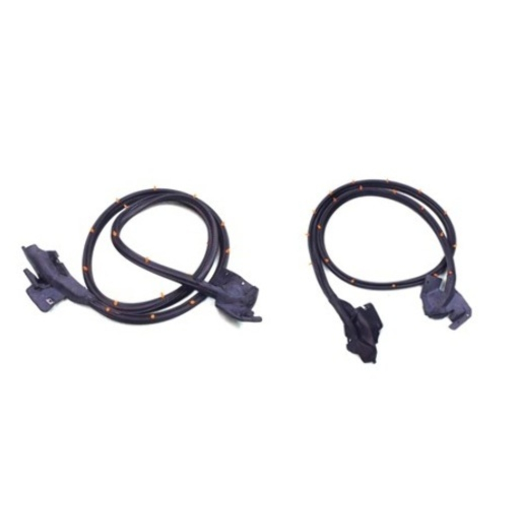 Weatherstrip Seal for 1968-1969 Chevrolet Camaro, LH and RH, EPDM Rubber, Easy Installation, Quieter Ride, Long Lifespan