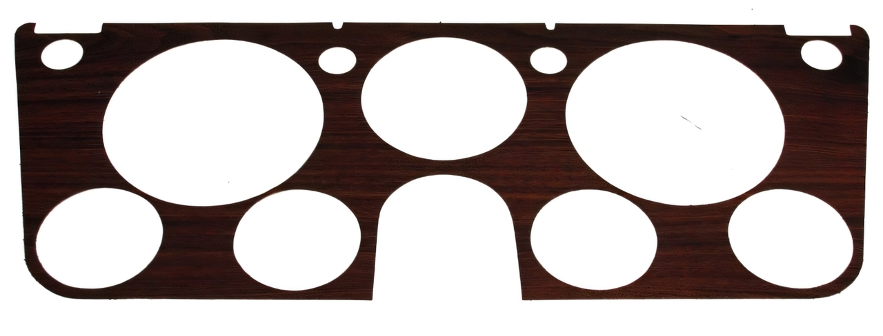 Dash Insert for 1969-72 Chevrolet GMC PickUp Cluster Woodgrain Made in USA