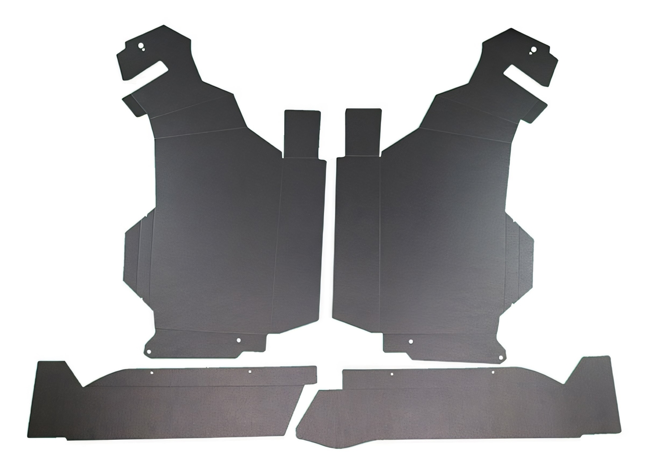 Trunk Side Panel Board for 1978 Buick Electra Limited Coupe 2-Door Rear Black