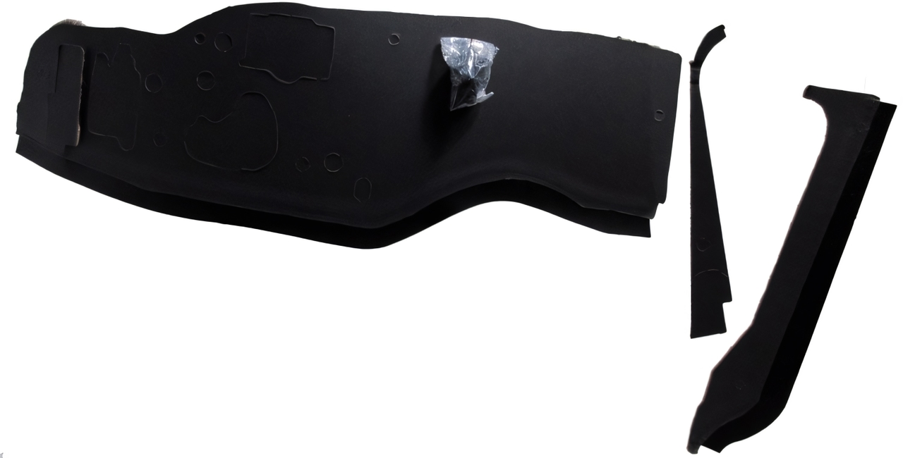 Firewall Sound Deadener Insulation Pad for 1963-1964 Chevrolet Impala Front Grey