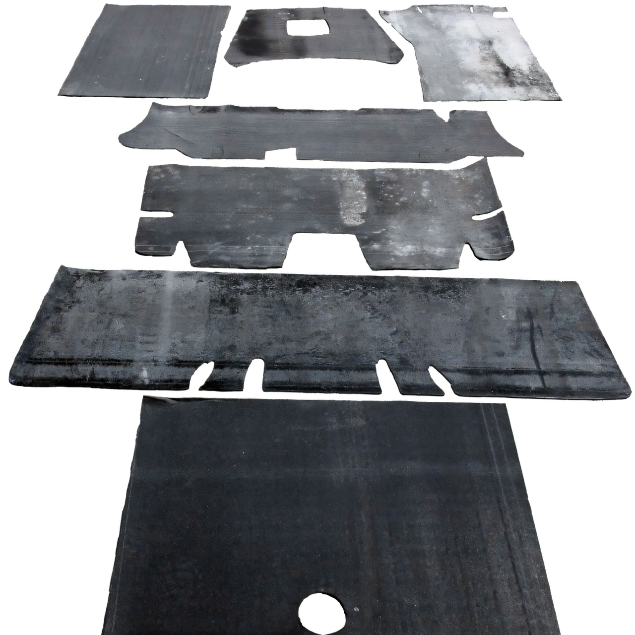 Insulation Sound Deadener Kit for 1965-1968 Ford Mustang Coupe Front Rear Grey