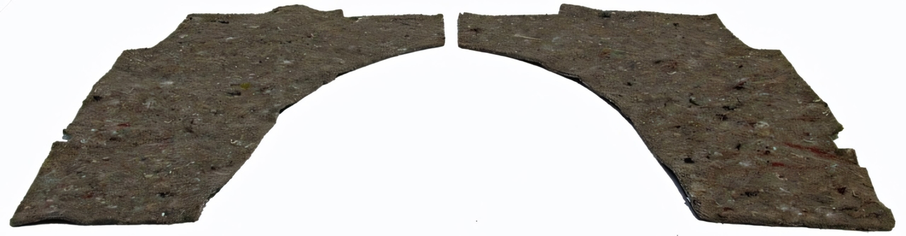 Interior Side Panel Insulation for 73-77 Monte Carlo Jute Left, Right, Rear 2Pc