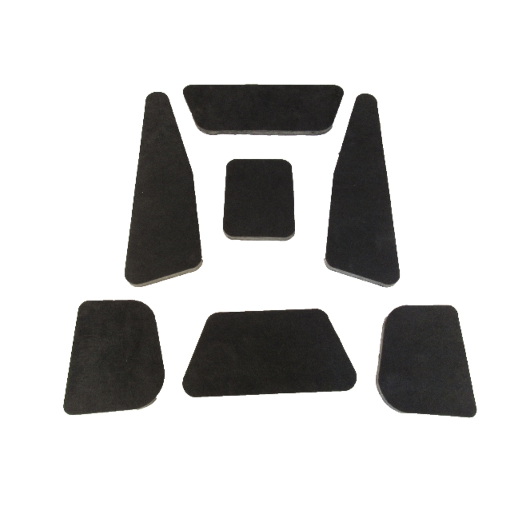 Fiberglass Hood Insulation Pad Heat Shield for 1965-1966 AMC Marlin & Classic Vehicles, Gray Color, Front Area Coverage