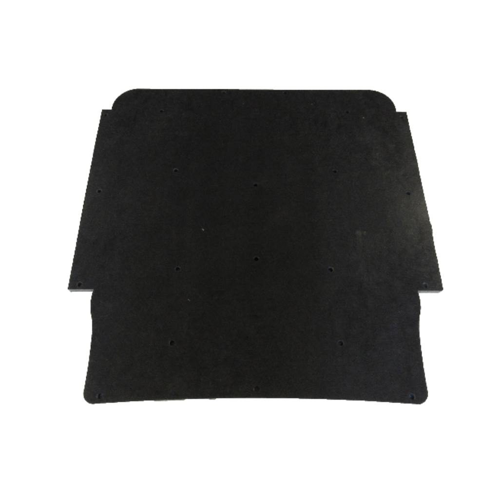 1969-1973 AMC Ambassador Fiberglass Hood Insulation Pad Heat Shield, Gray/Black, Front Area Cover, US-Made Quality.