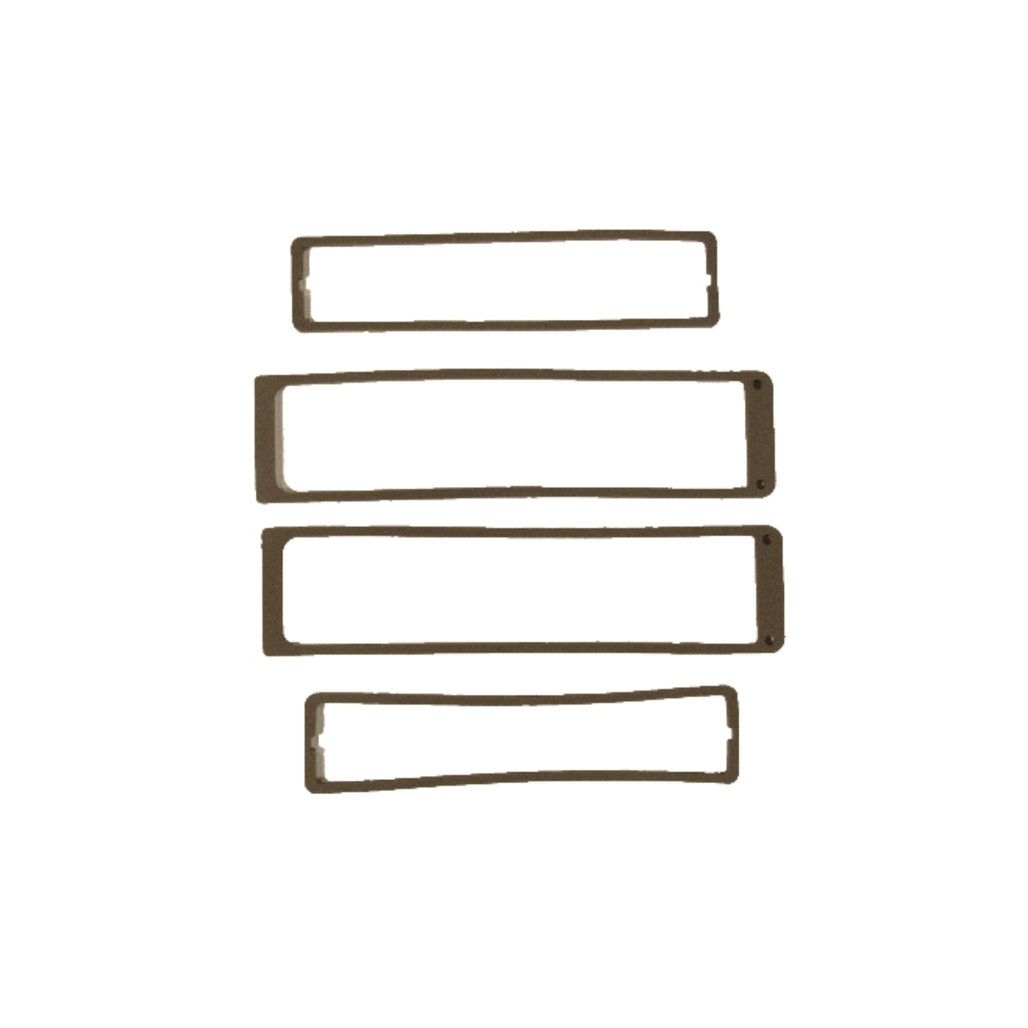 Taillight Housing & Lens Gasket Set 4 Piece for 1965 AMC Classic Made in USA