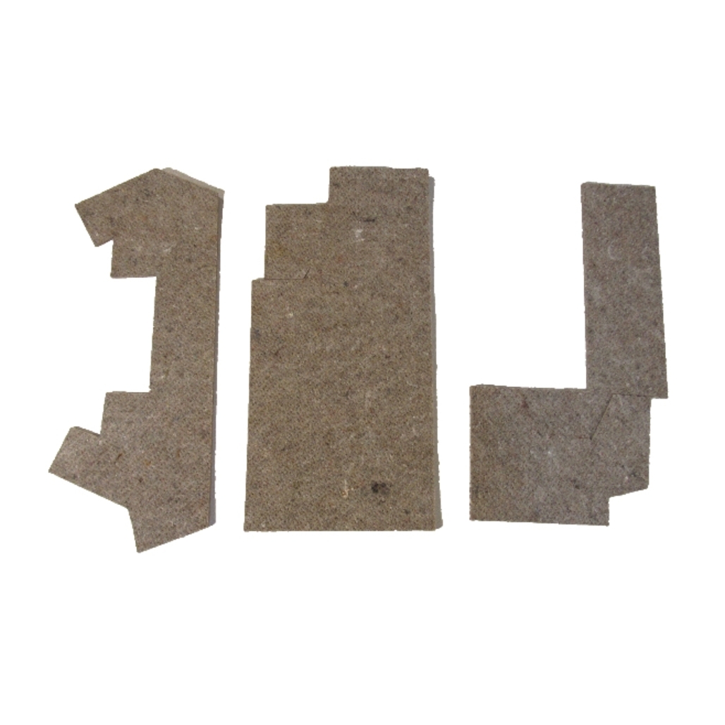 Insulation Sound Deadener Kit for 1970 AMC Rebel Standard Front 3 pieces