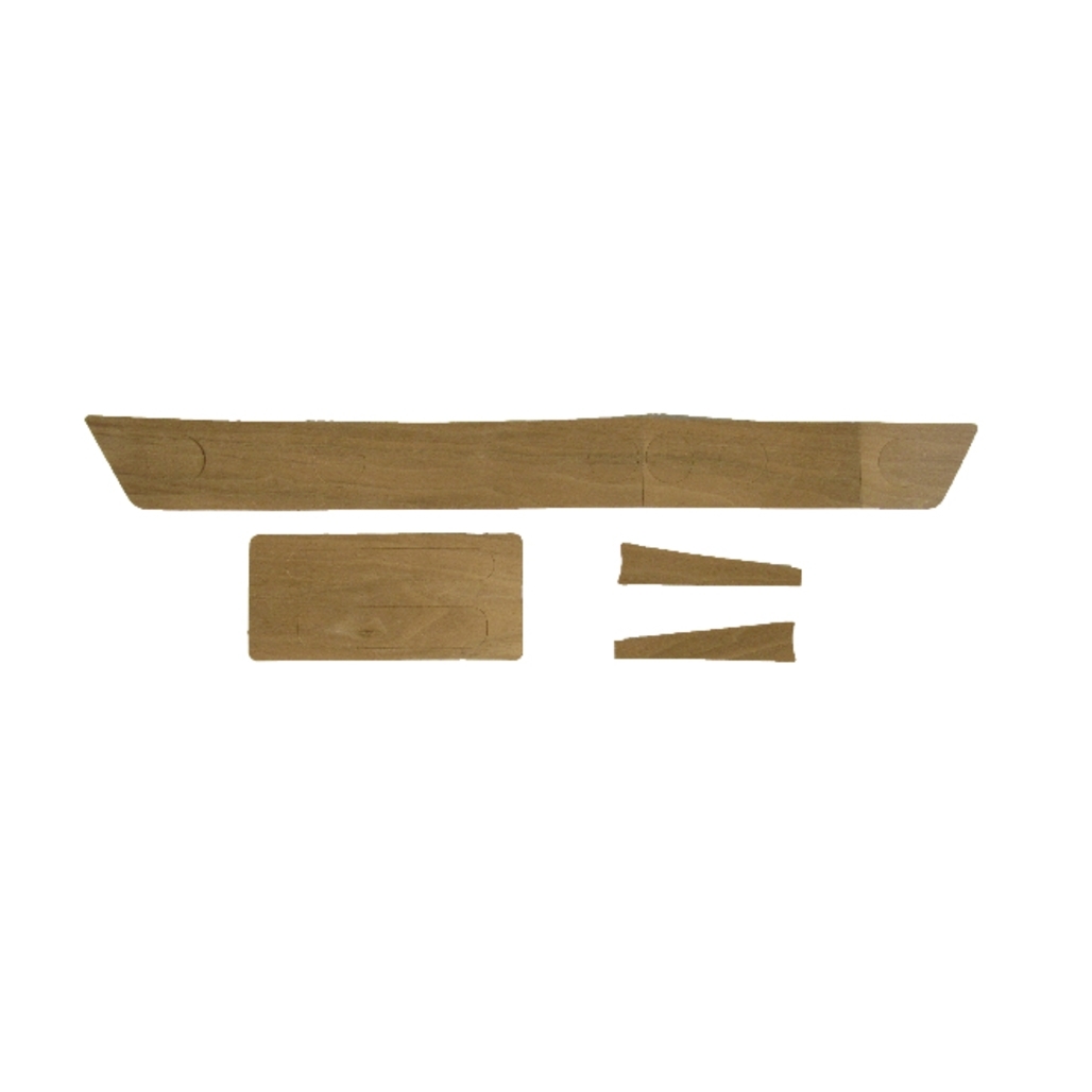 Dash Insert 6pc for 1964 Pontiac Bonneville Walnut Wood Veneer w/ Console Shift Dash Insert 6pc for 1964 Pontiac Bonneville Walnut Wood Veneer w/ Console Shift