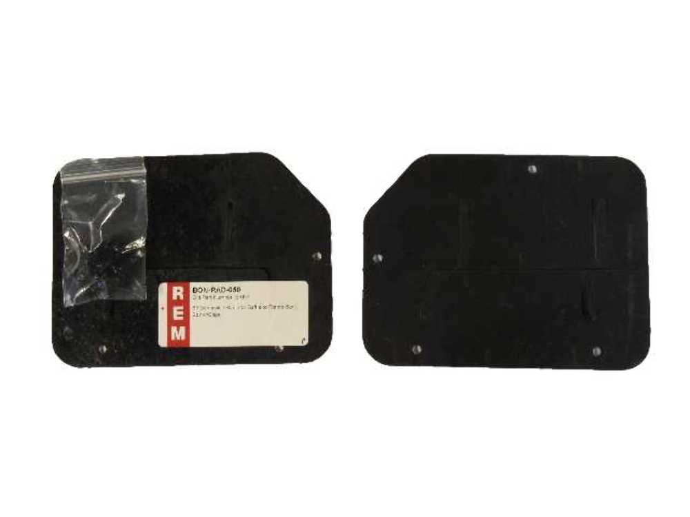 Radiator Baffle to Frame Seal for 1965 Pontiac Bonneville Unpainted Front 2 pcs