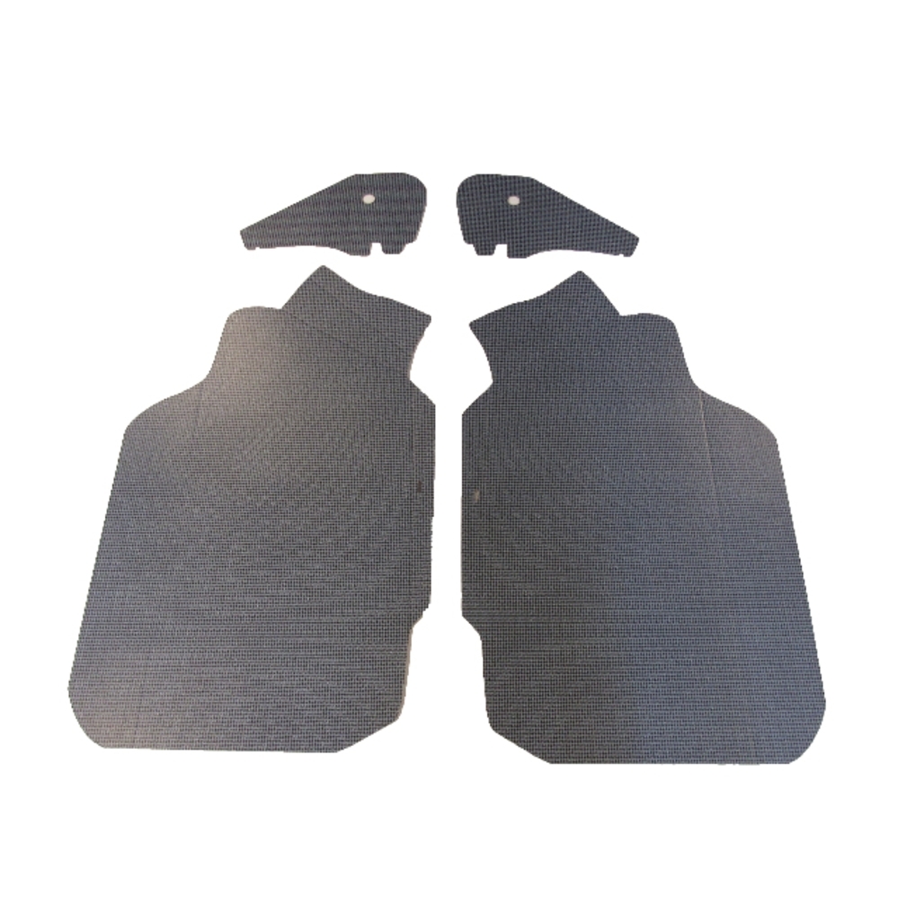 Trunk Side Panel Board 4pc for 1959 Pontiac Bonneville 2 Door Convertible Gray