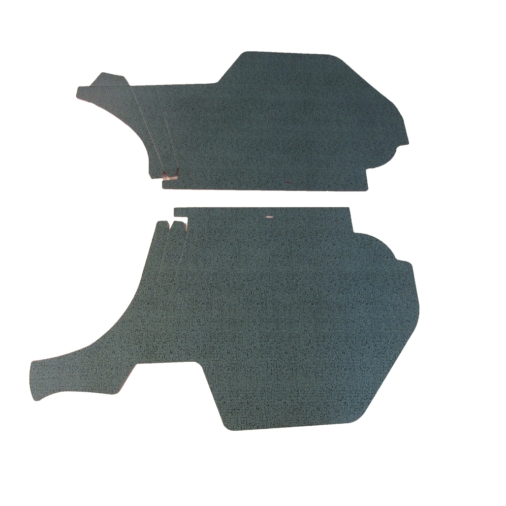 Trunk Side Panel Board 2pc for 1962 Pontiac Bonneville 2 Door Hardtop Aqua Trunk Side Panel Board 2pc for 1962 Pontiac Bonneville 2 Door Hardtop Aqua