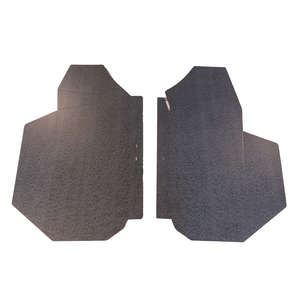 Trunk Side Panel Board 2pc for 1967 Pontiac Bonneville 2 Door Convertible Gray Trunk Side Panel Board 2pc for 1967 Pontiac Bonneville 2 Door Convertible Gray