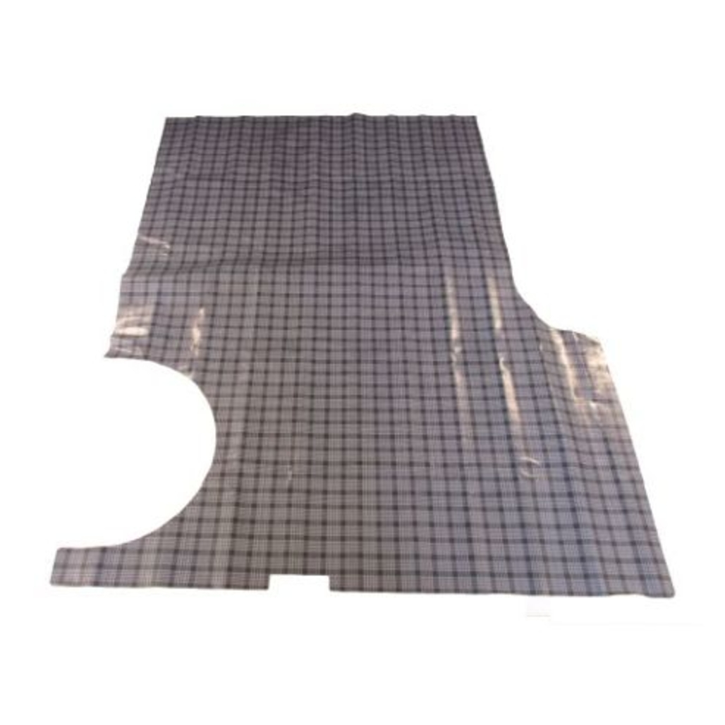 Trunk Floor Mat Cover for 1992-99 Sedan, Charcoal Heather Felt Material, 2pc Set, OEM Fit - Protect Your Vehicle's Trunk.