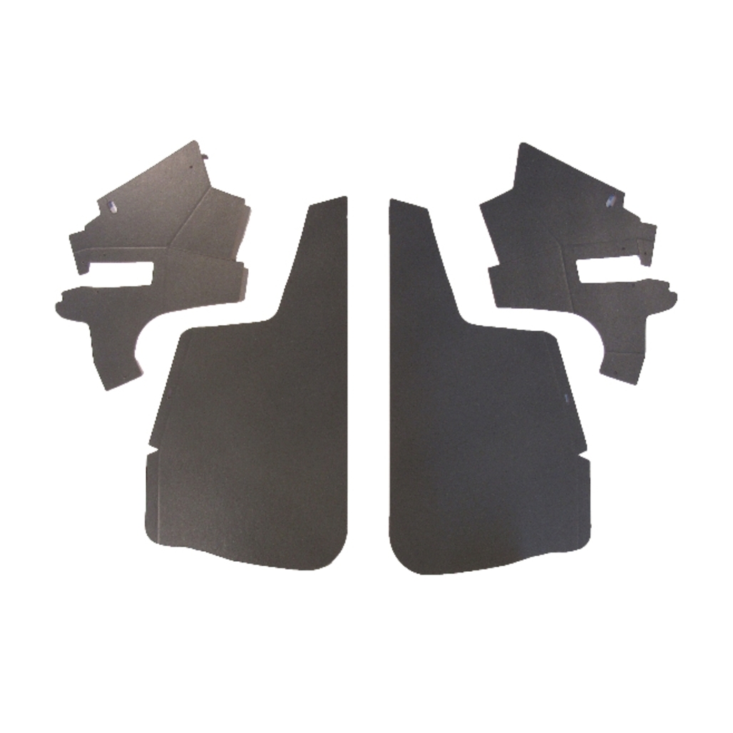 Trunk Side Panel Board / Divider 4pc for 1957 Buick Century 2Dr Convertible Gray