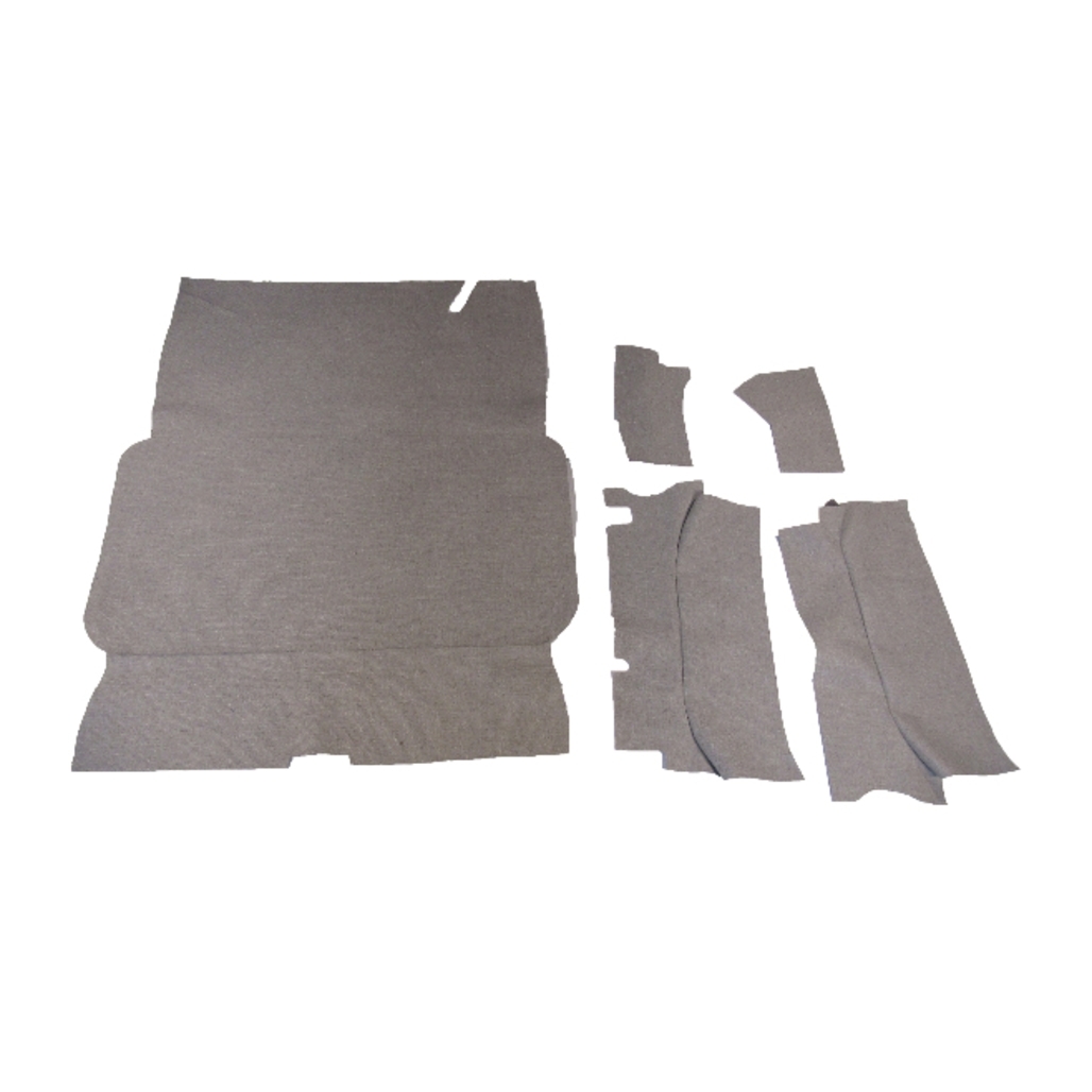 Trunk Floor Mat Cover for 1963 Buick LeSabre Wildcat Gray Tweed Material, 5pcs Set, US-Made OEM Quality. Trunk Floor Mat Cover for 1963 Buick LeSabre Wildcat Gray Tweed Material, 5pcs Set, US-Made OEM Quality.