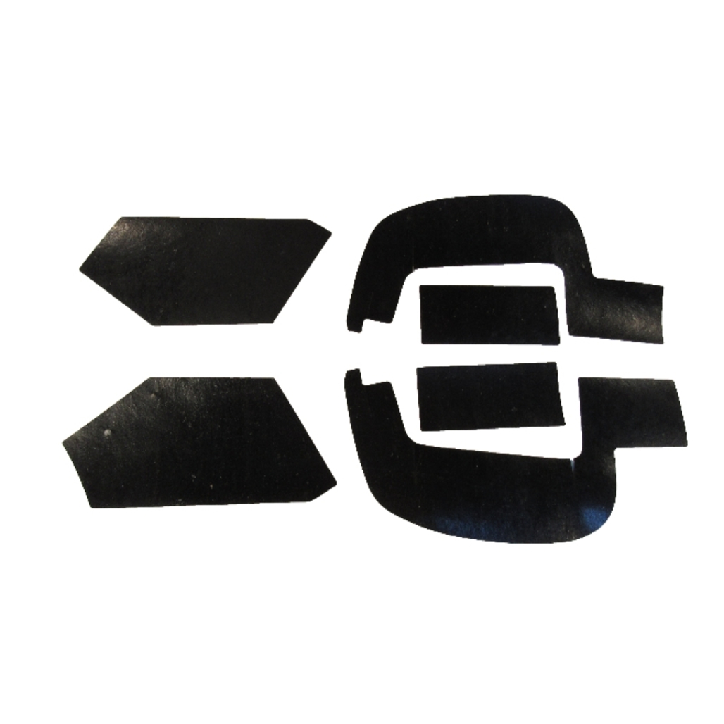 A-Arm (Control Arm) Dust Shield 6 Piece for 1957-1958 Cadillac Made in USA A-Arm (Control Arm) Dust Shield 6 Piece for 1957-1958 Cadillac Made in USA