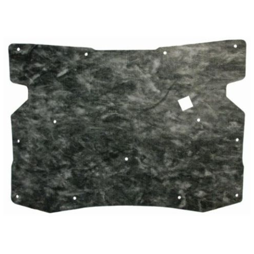 Hood Insulation Pad Heat Shield for Cadillac Eldorado 1986-1991 Front Gray Fiberglass Material - Reduce Engine Noise & Heat.